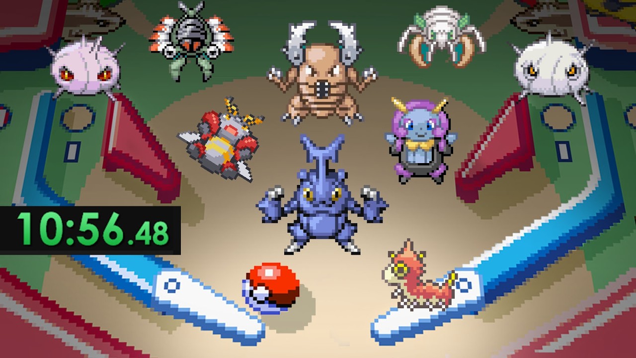 I am only allowed to catch Bug Pokemon (Speedrun)
