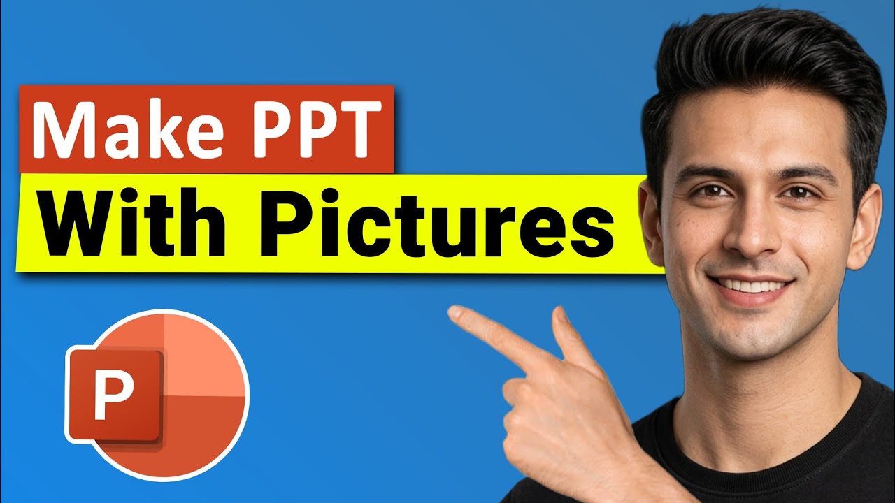 Как создать презентацию PPT с картинками на ноутбуке (простой способ)