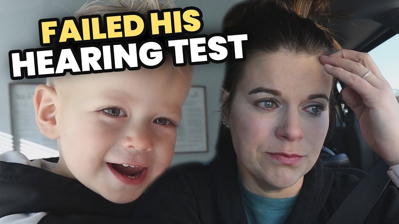 Baby FAILS his hearing test | Mower Moments Family Vlog