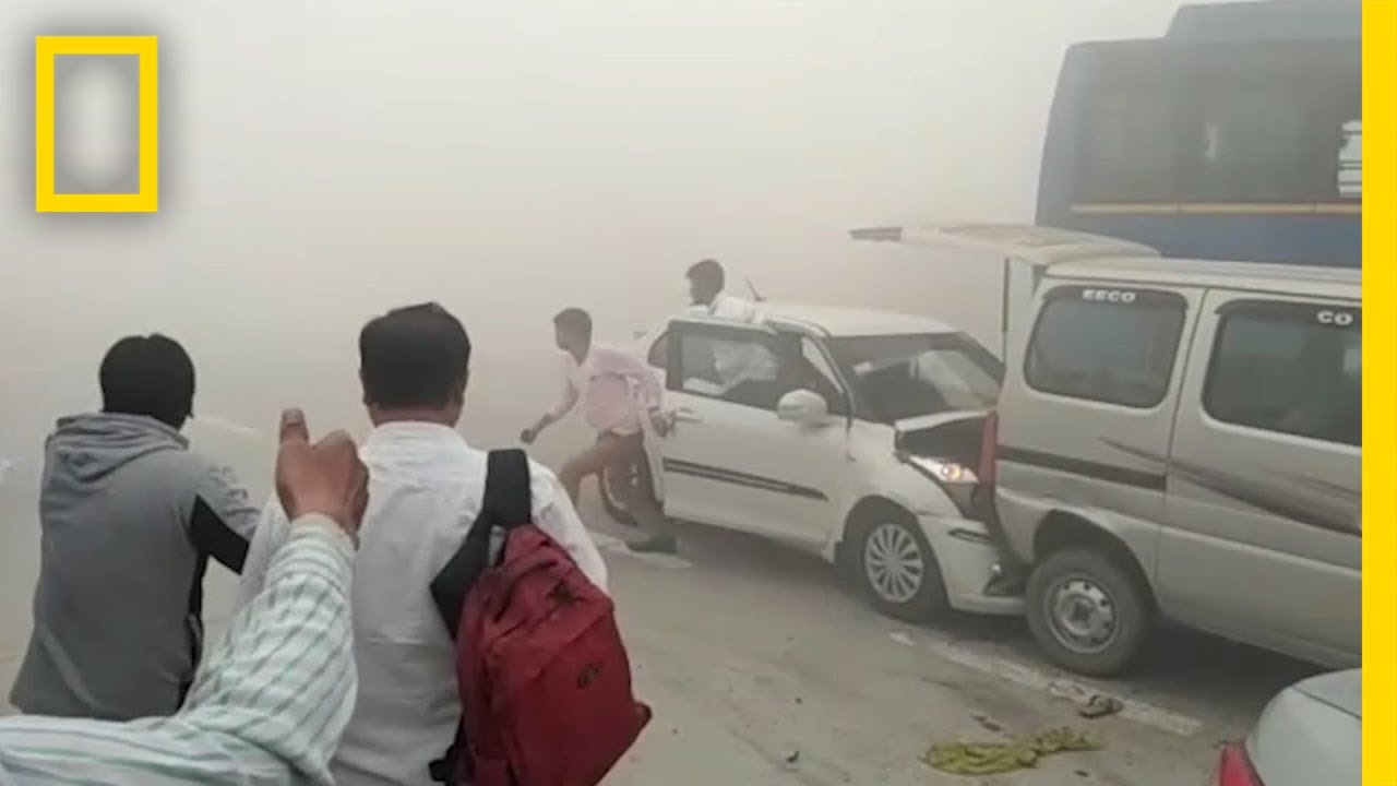 Pollution Is So Bad in India, It's Causing Car Crashes | National Geographic