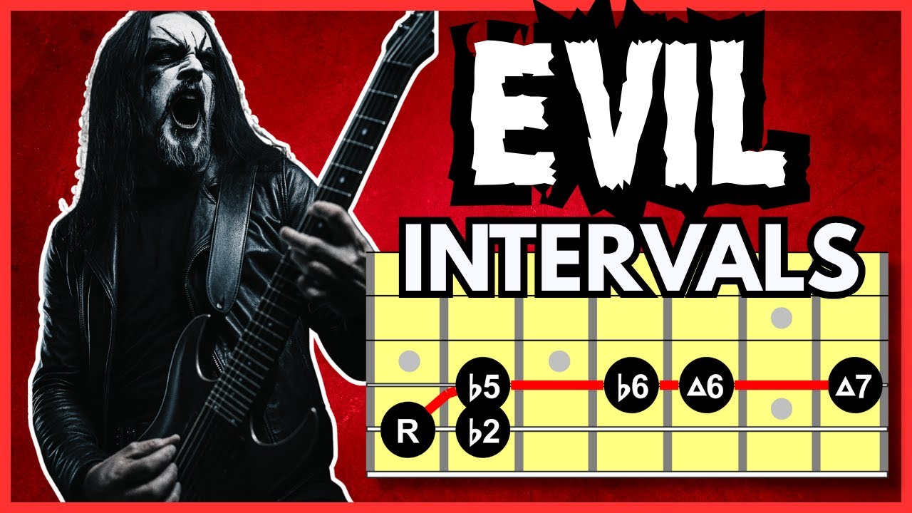 Black Metal Lesson | Scale Intervals for DARK & EVIL Sounds