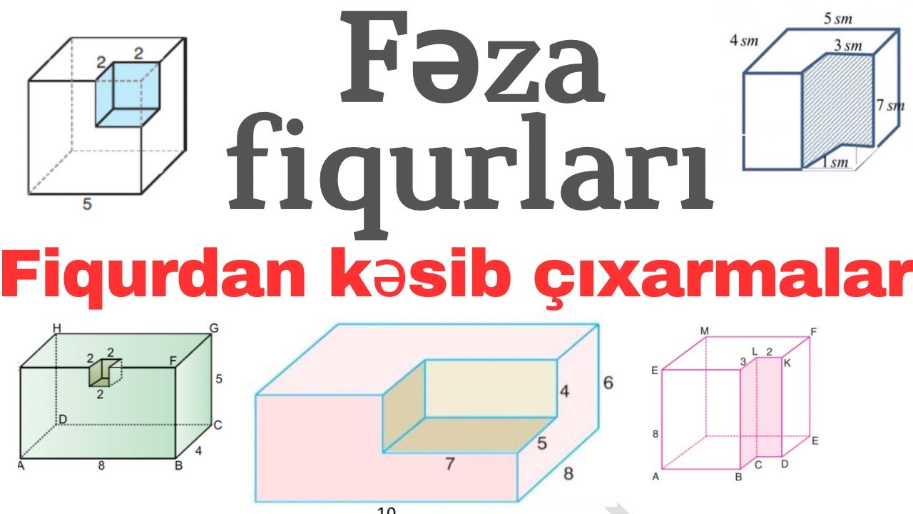 Fəza fiqurları / Fiqurdan kəsib çıxarmalar / Can dərmanı:)