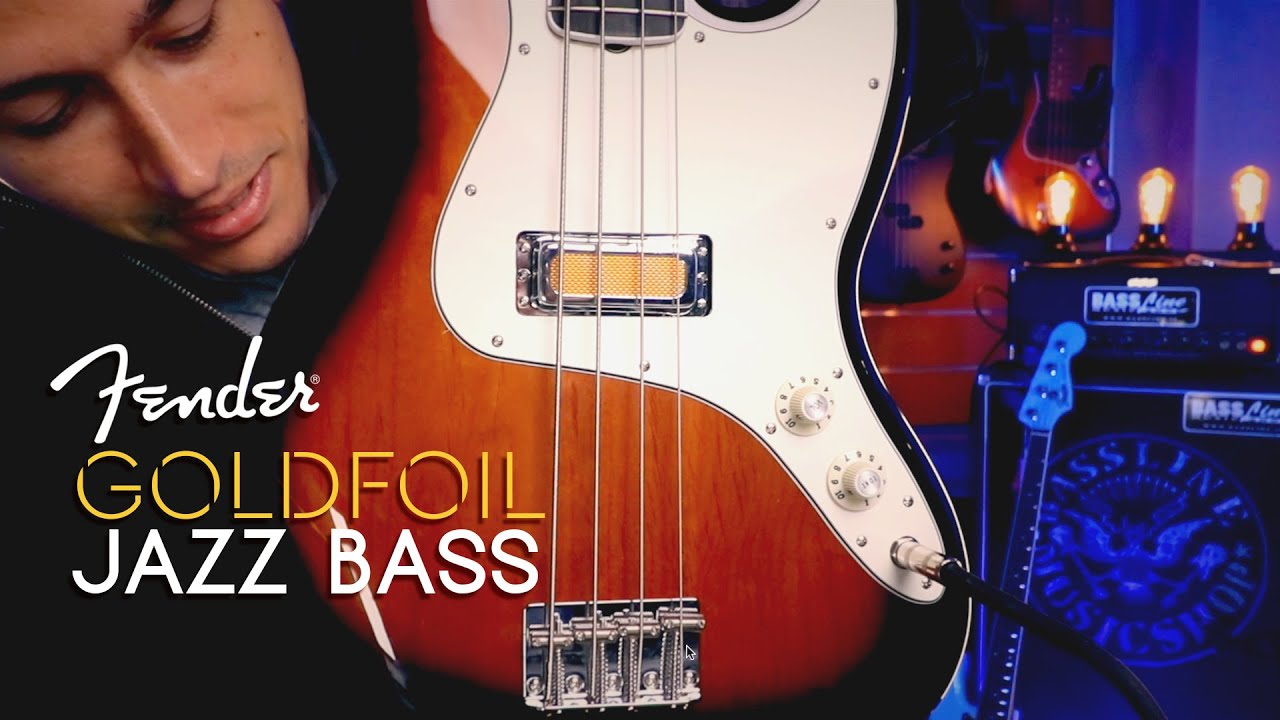 ⚡️ Fender Gold Foil Jazz Bass