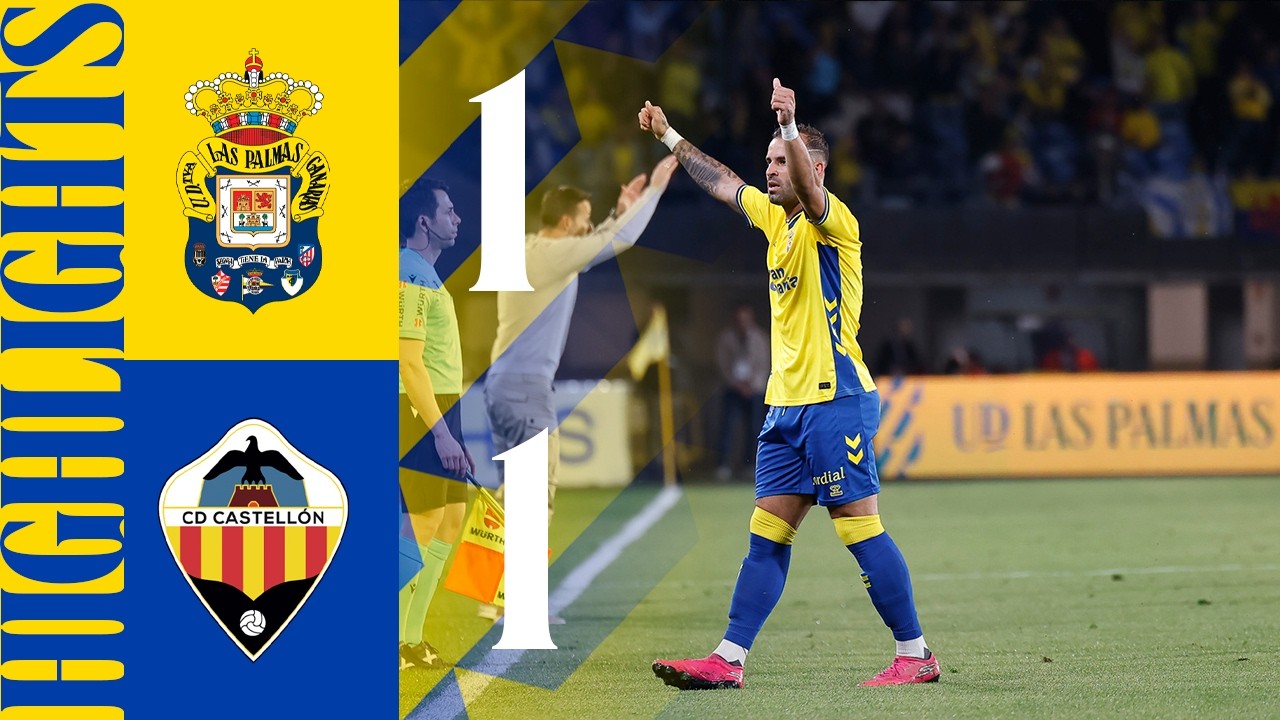 Resumen UD Las Palmas 1, CD Castellón 1| UD Las Palmas