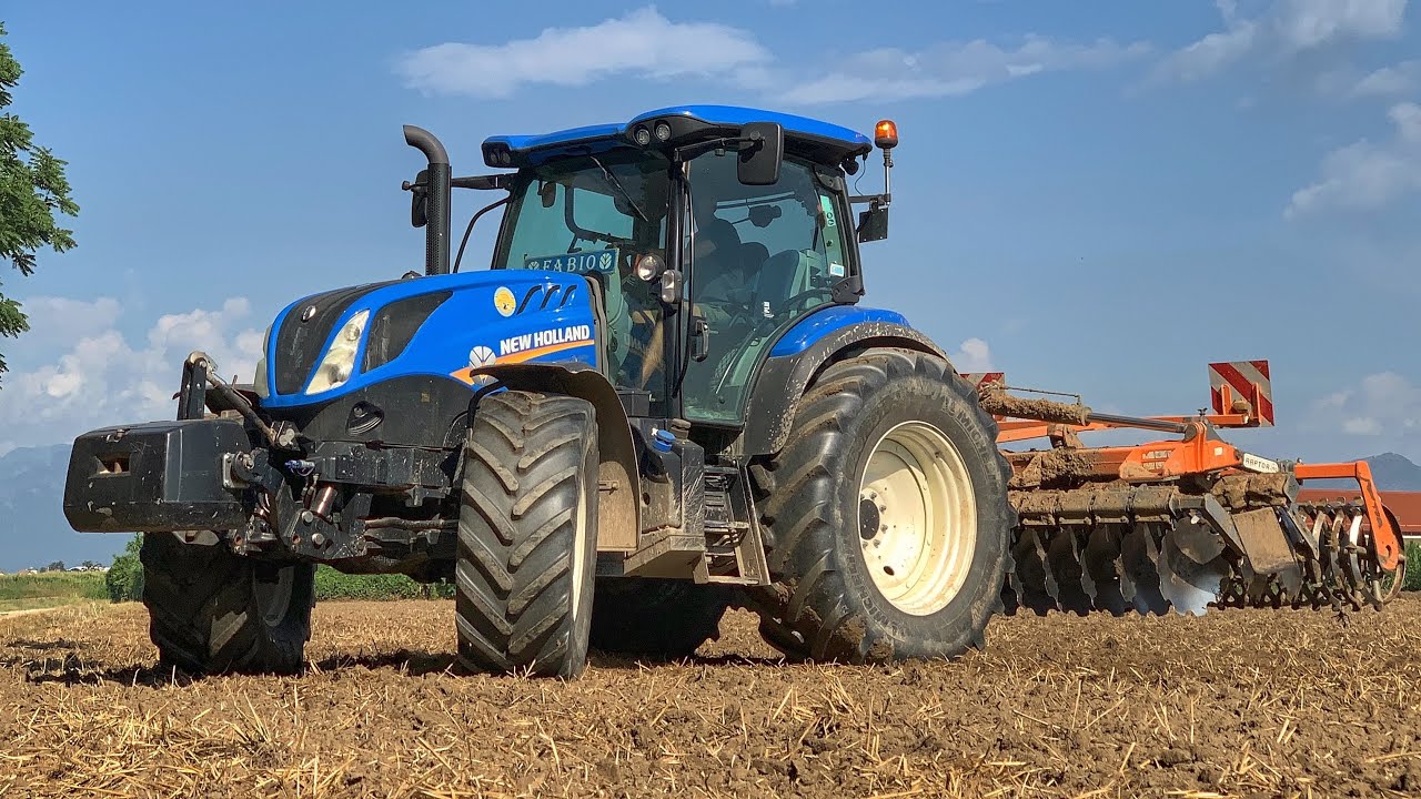 New Holland🔵t6.180 & bvt raptor 4m + t6.165 & Khun hrb302&premia300 -Az.Agricola Grella-