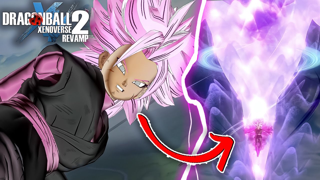 MON PERSO EN ROSÉ DANS LA STORY DE XENOVERSE 1 ! (Revamp 5.0.0)
