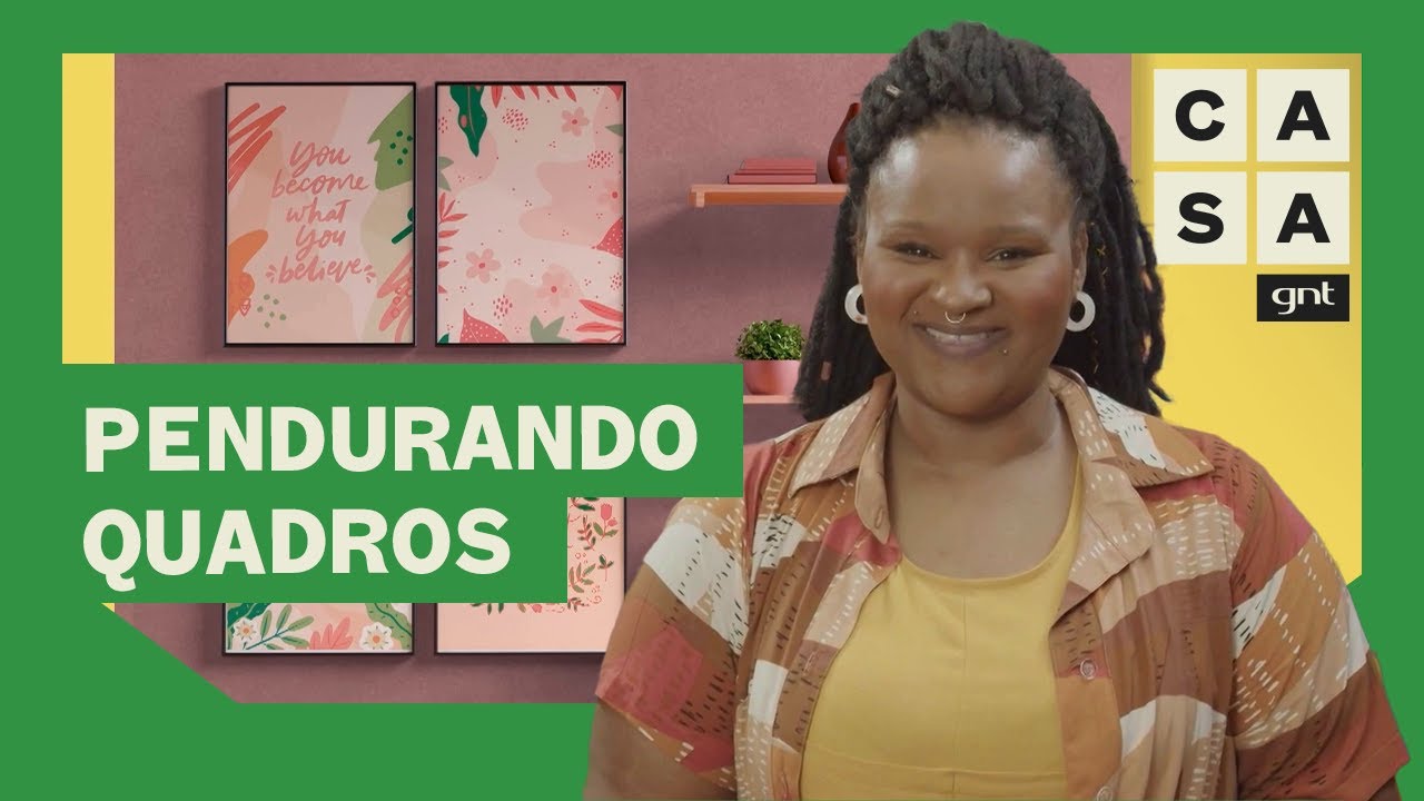 2 formas fáceis de FIXAR QUADROS na PAREDE | Dica de Reforma | Geisa Garibaldi