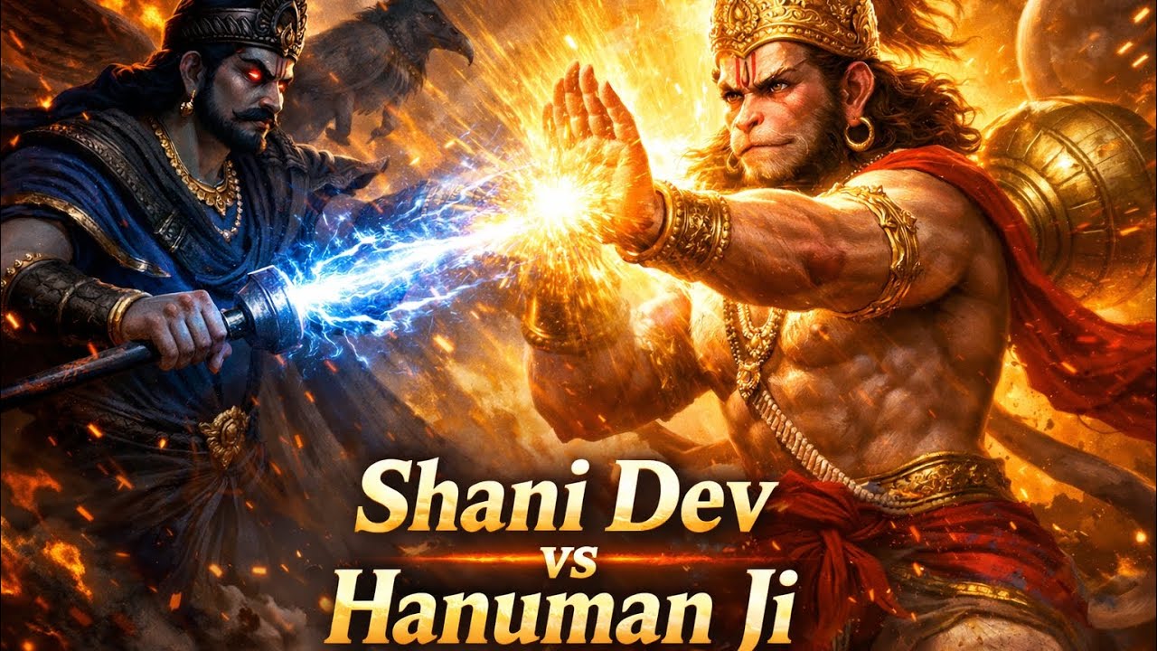 जब शनिदेव की वक्र दृष्टि भी हनुमानजी को हिला न सकी | Hanuman vs Shani Dev