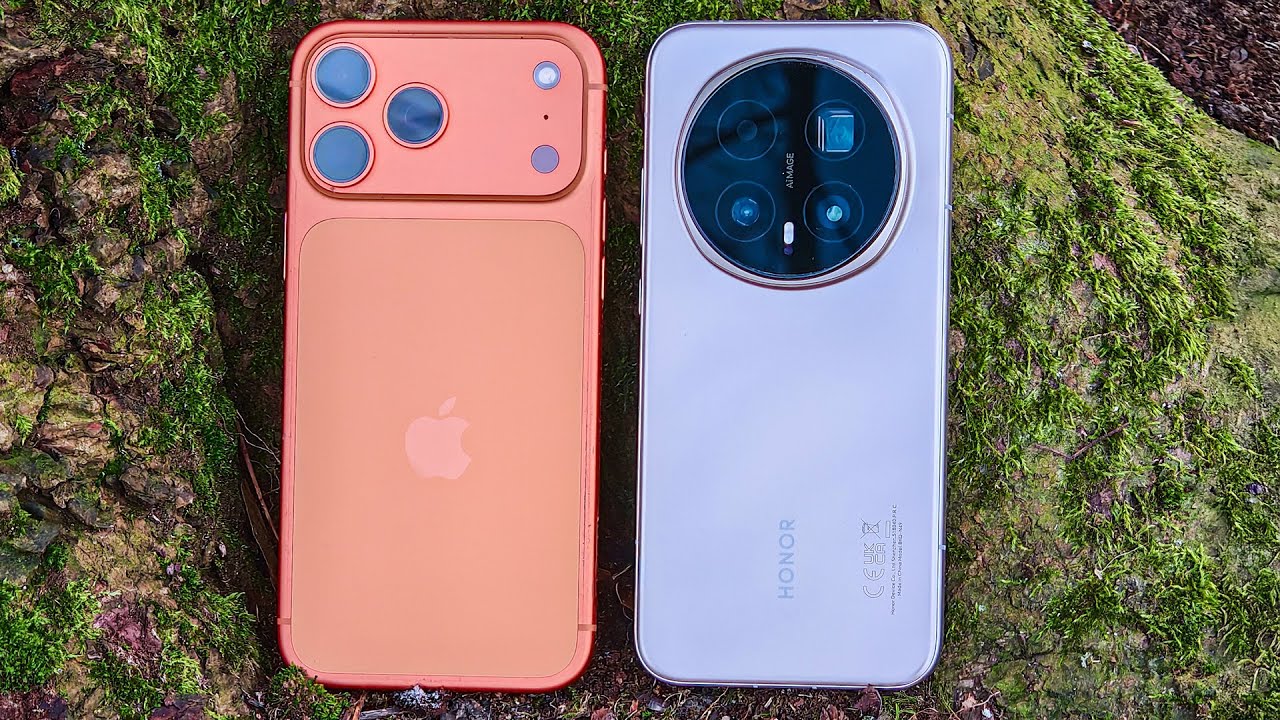 Сравнение камер iPhone 17 Pro Max и Honor Magic8 Pro.