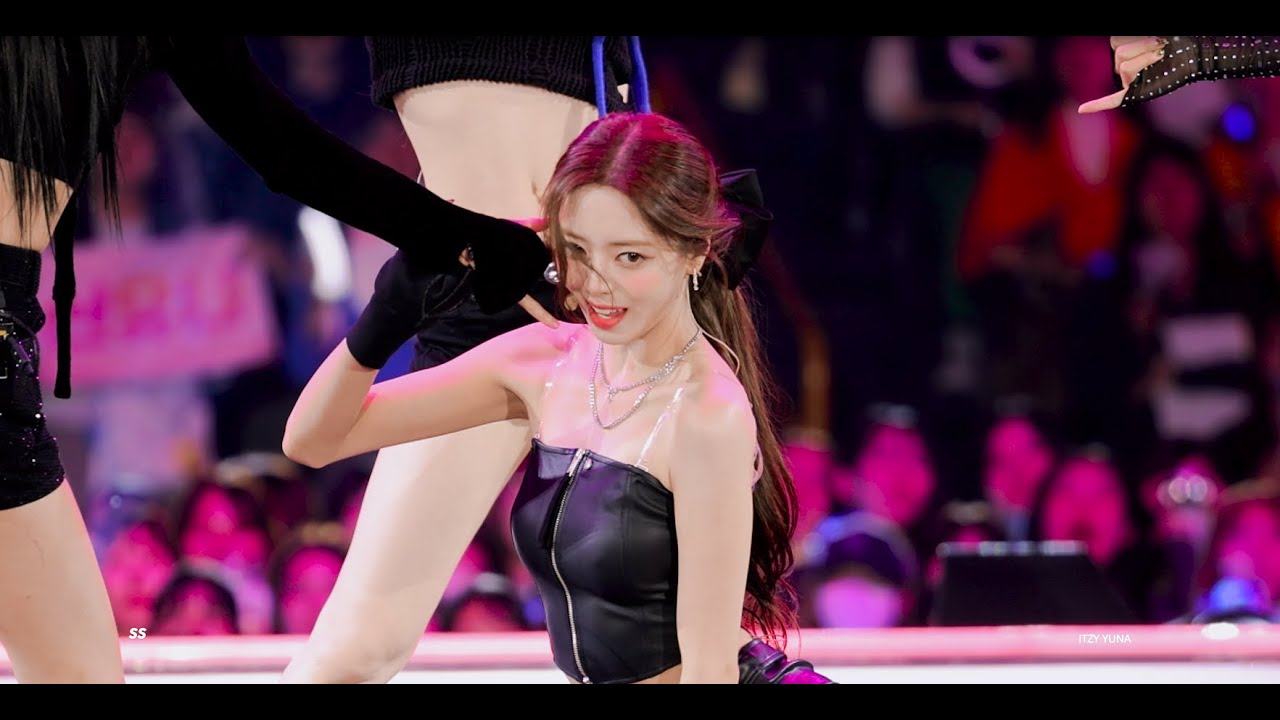 [4K] 241013 ITZY YUNA 'Algorhythm' 있지 유나 INKIGAYO LIVE in TOKYO 인기가요 도쿄 직캠 fancam