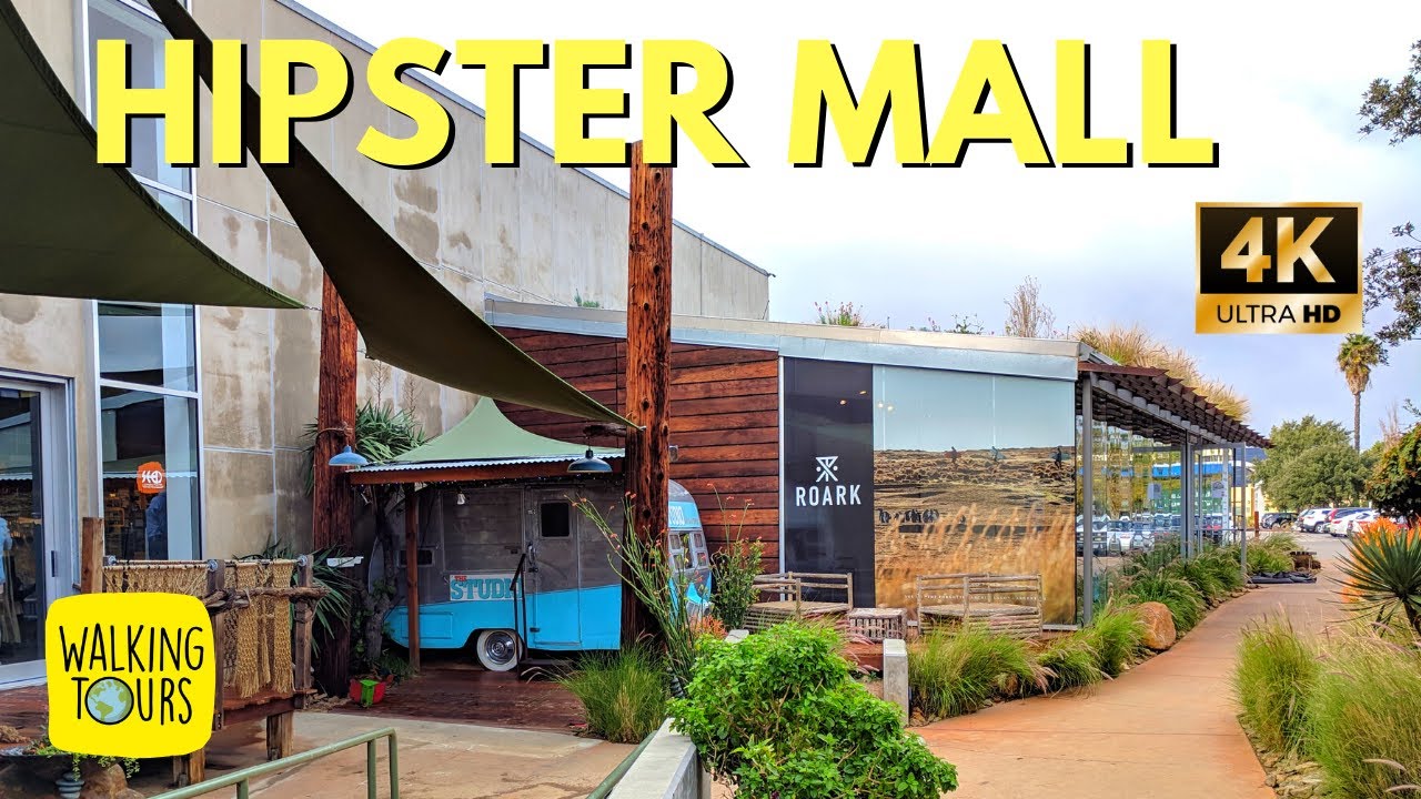 Hipster Mall | The Lab Anti-Mall | The Camp Costa Mesa California | 4K Walking Tour
