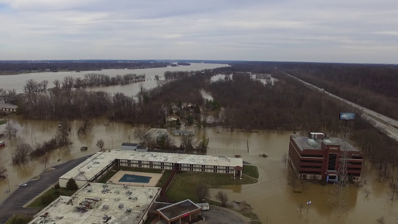 OHIO RIVER SWOLLEN 1