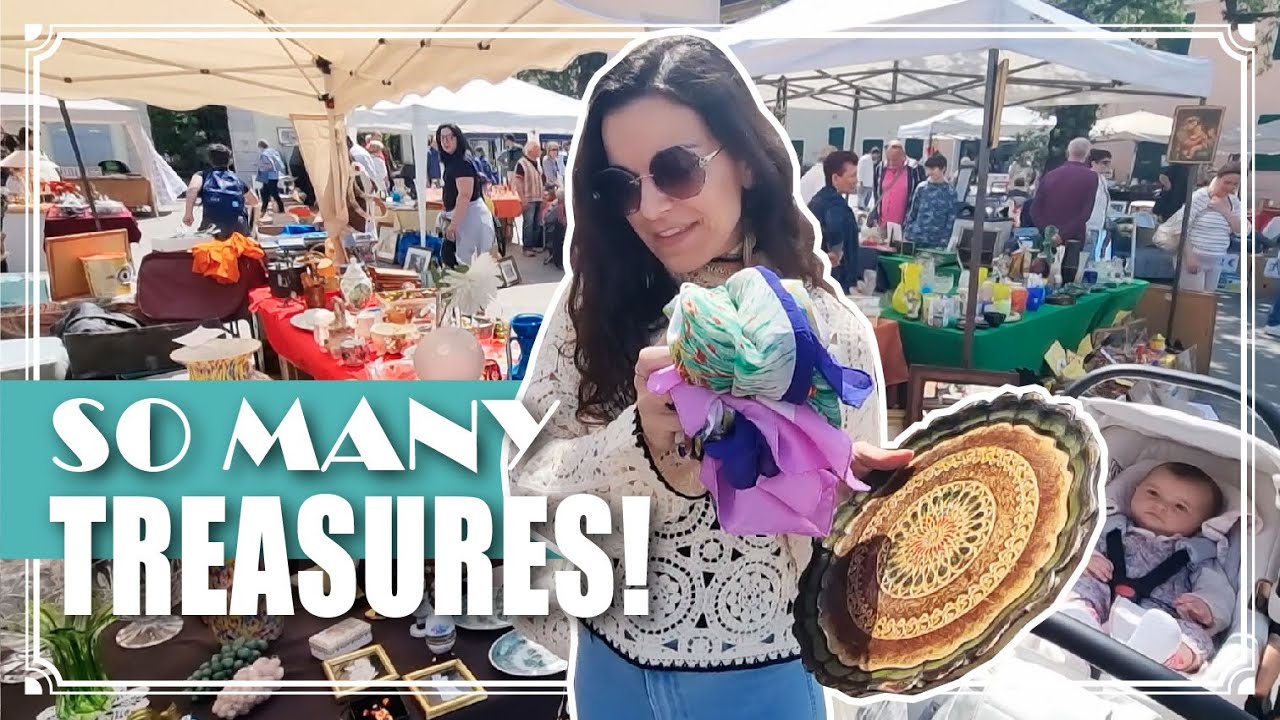 ITALIAN VINTAGE MARKET of Noale VENEZIA | Let's go Vintage Shopping!