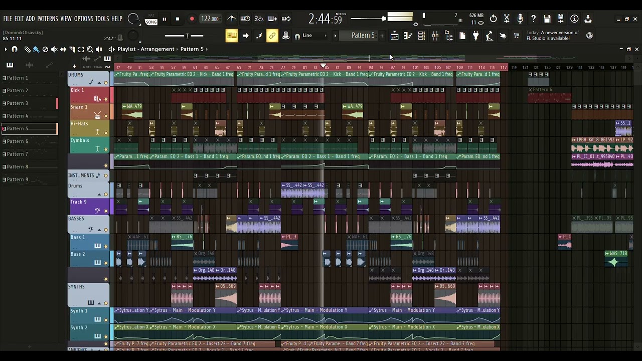 Fl studio - Bass house (flp)