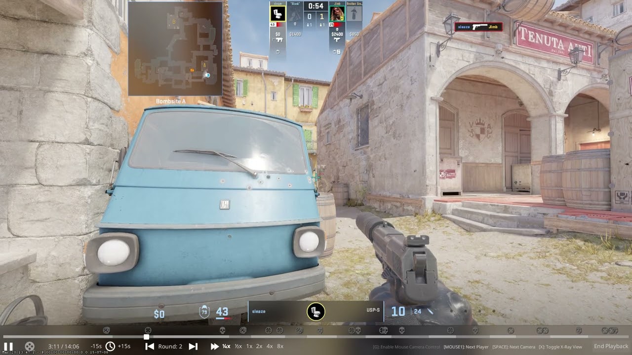 The literal worst CS2 closet cheater