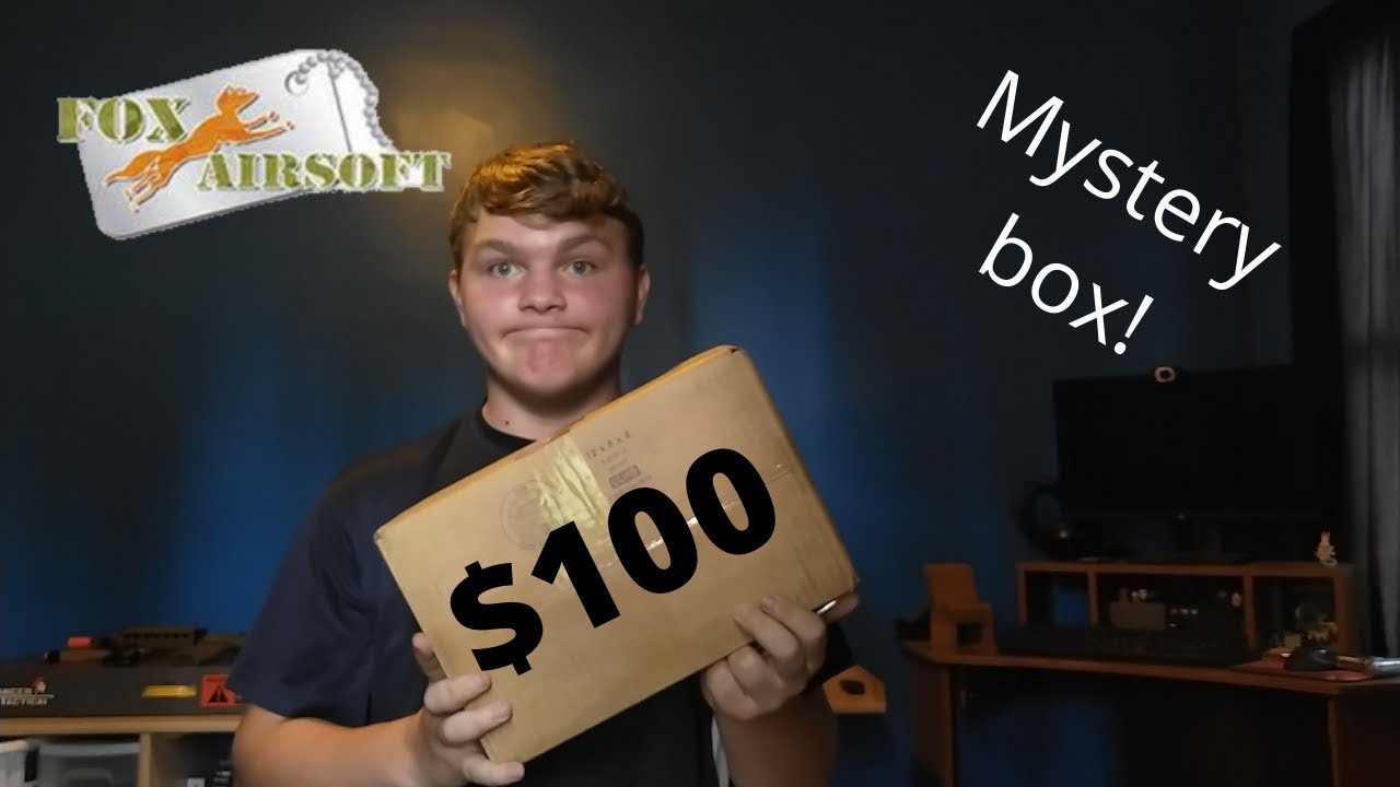 Fox airsoft $100 mysterybox unboxing!