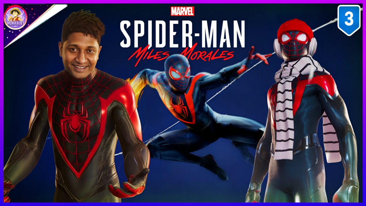 🔴LIVE | Marvel's Spider-Man Miles Morales | Milesin Pudhiya Payanam | Part3| Mokka Jey #game