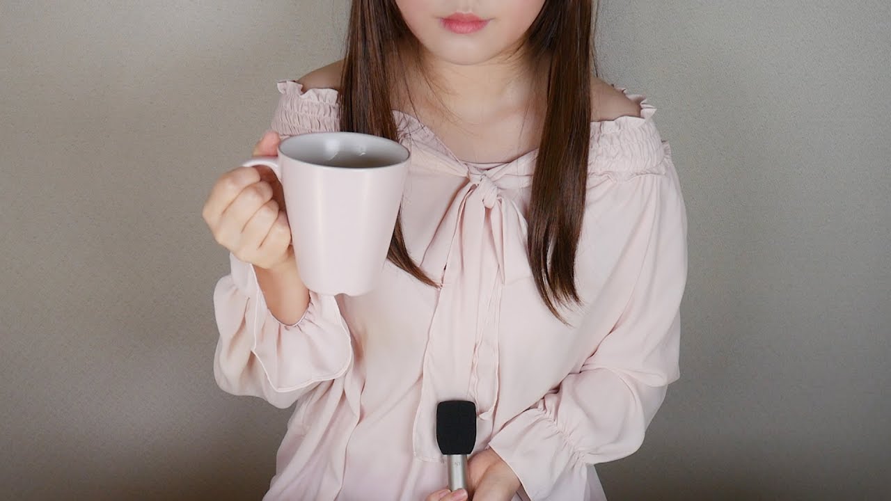 【ASMR】水 消化音、胃の音、お腹の音 Stomach Noises【No talking】