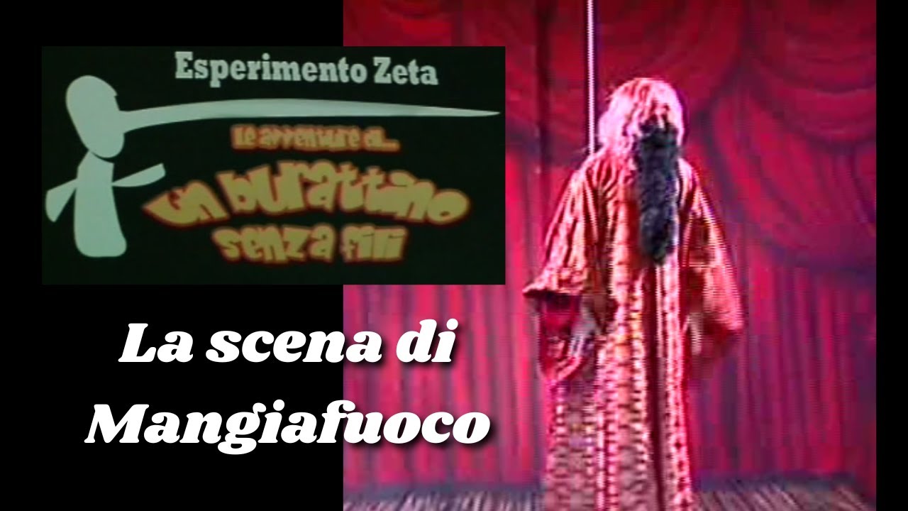 Pinocchio il Musical - La scena di Mangiafuoco