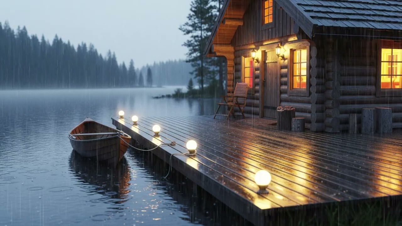 깊은 잠과 휴식을 위한 평온한 분위기 10 Deep Sleep, Relaxation & Peaceful Ambience#RainSounds  #HealingRain
