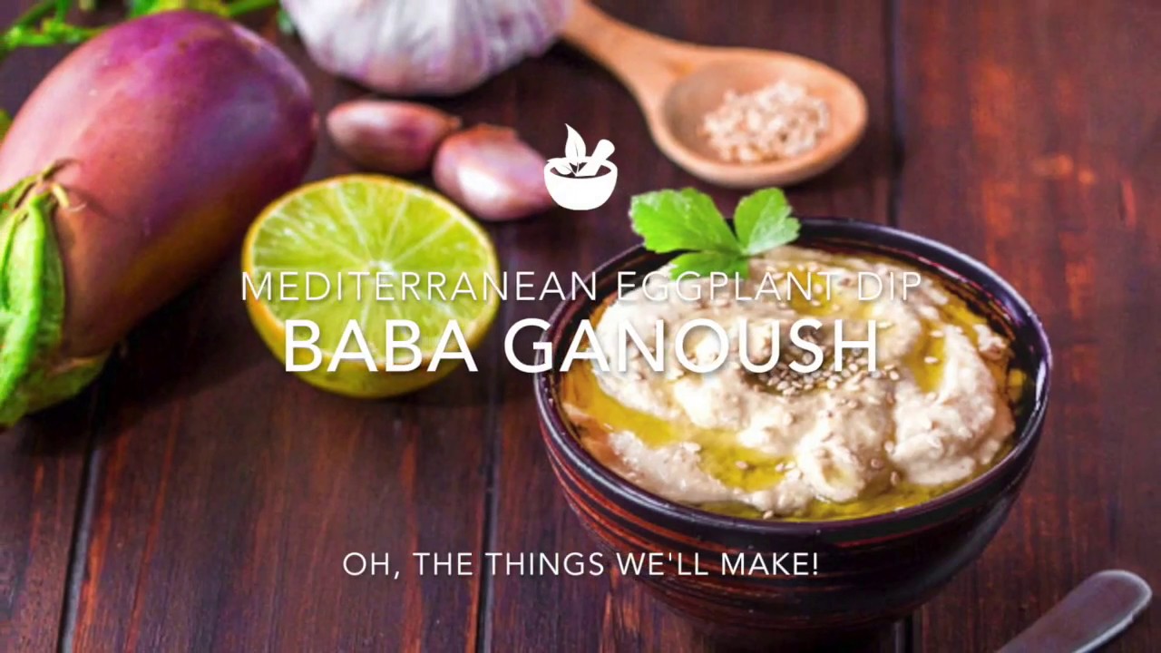 Baba Ganoush (Eggplant Hummus)