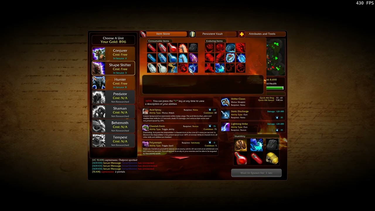 Savage2. Eternity 2026 02 01. 8/10
