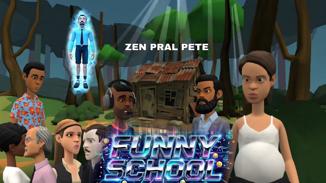 Funny School - Epizòd 37 ( Sezon 2) Sonel leve, Kiko mennen Medeline lopital, Gina rete kay Mawozlen