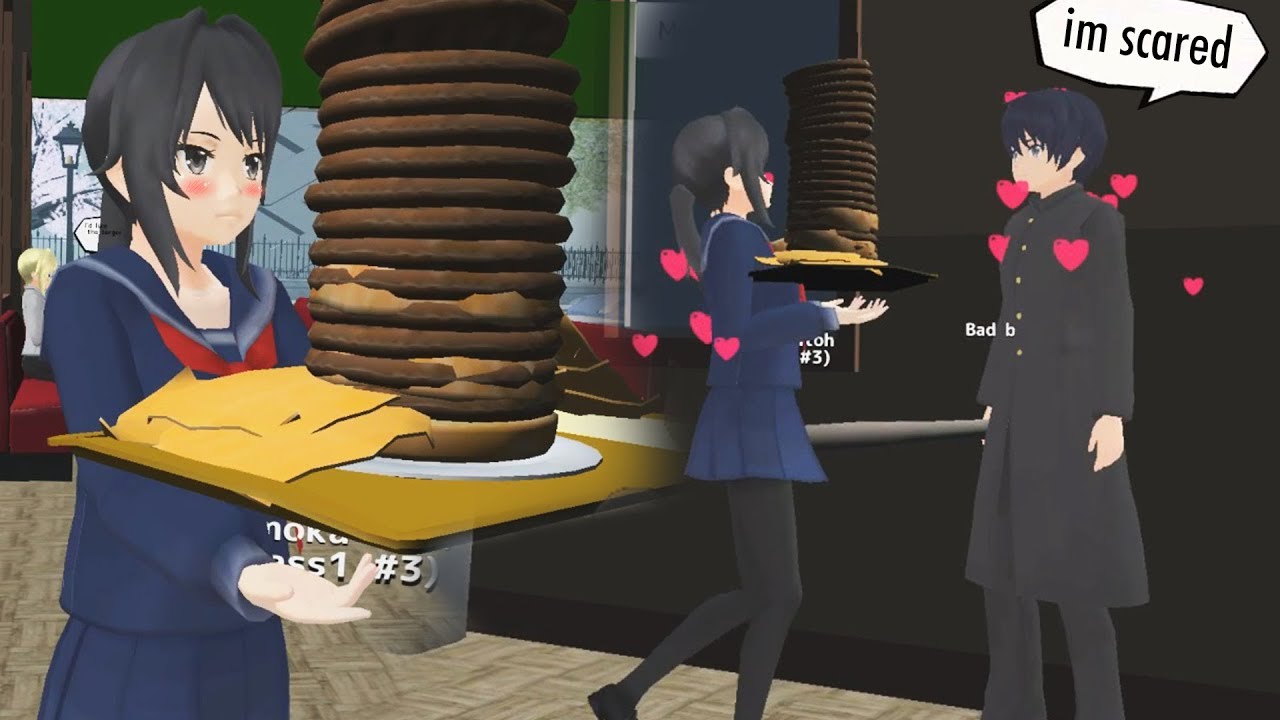 Making a romantic meal for Bad Boy | School Girls Simulator - New Update