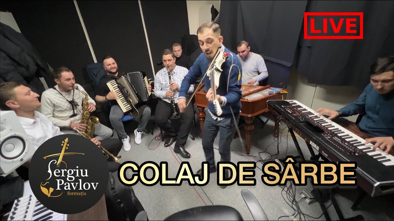 Formația Sergiu Pavlov - La repetiții | Colaj de sârbe LIVE