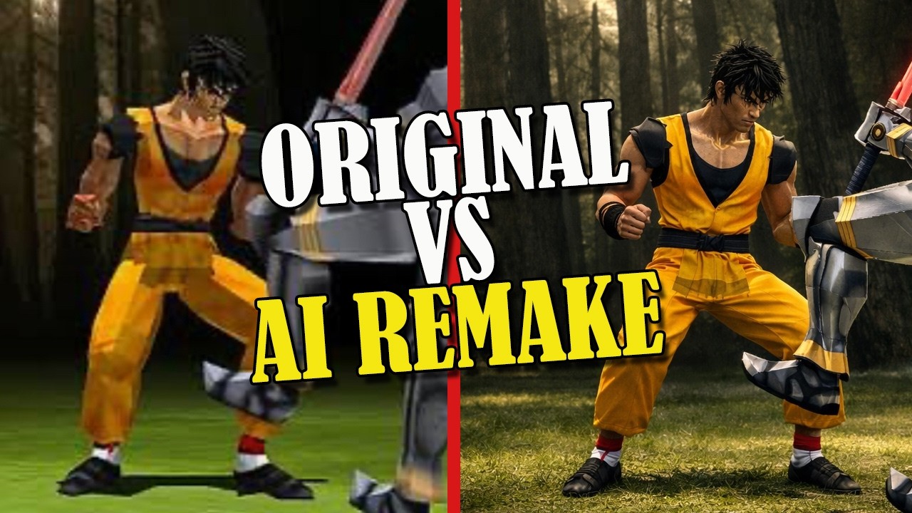 Tekken 2 Remade – Original vs AI Remake: Future or Failure?