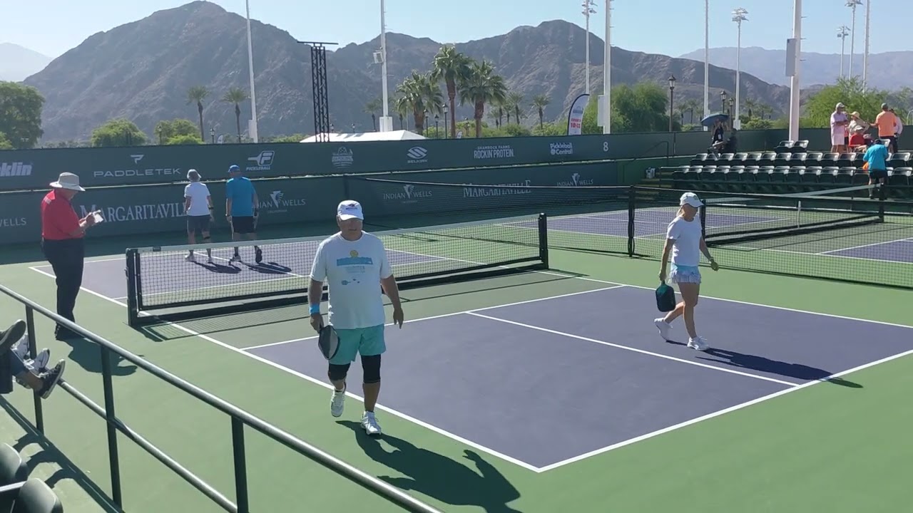 Pickleball Mixed 3.5 70+ at Nationals 2022
