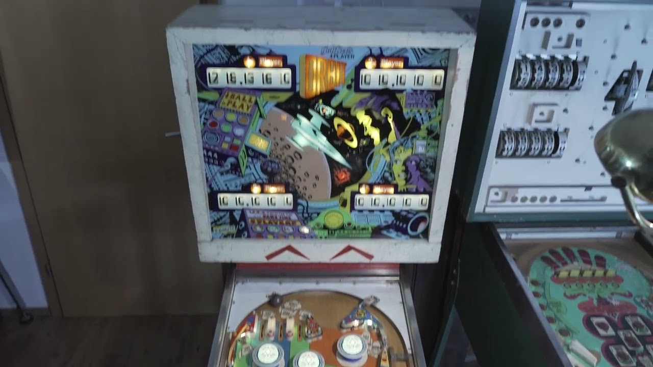 #136 Flipper Orbit, gameplay, pinball gottlieb automat