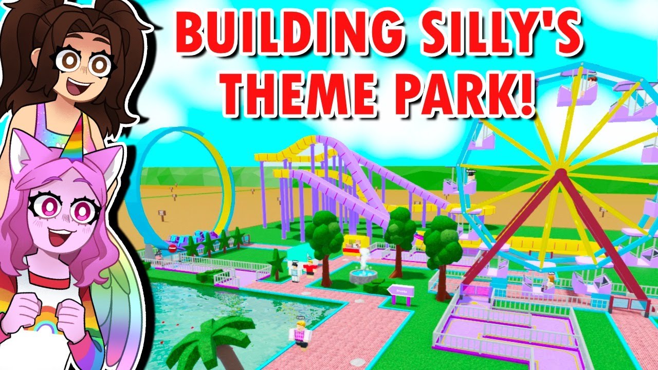 Building Silly A THEMEPARK !!! (Roblox)