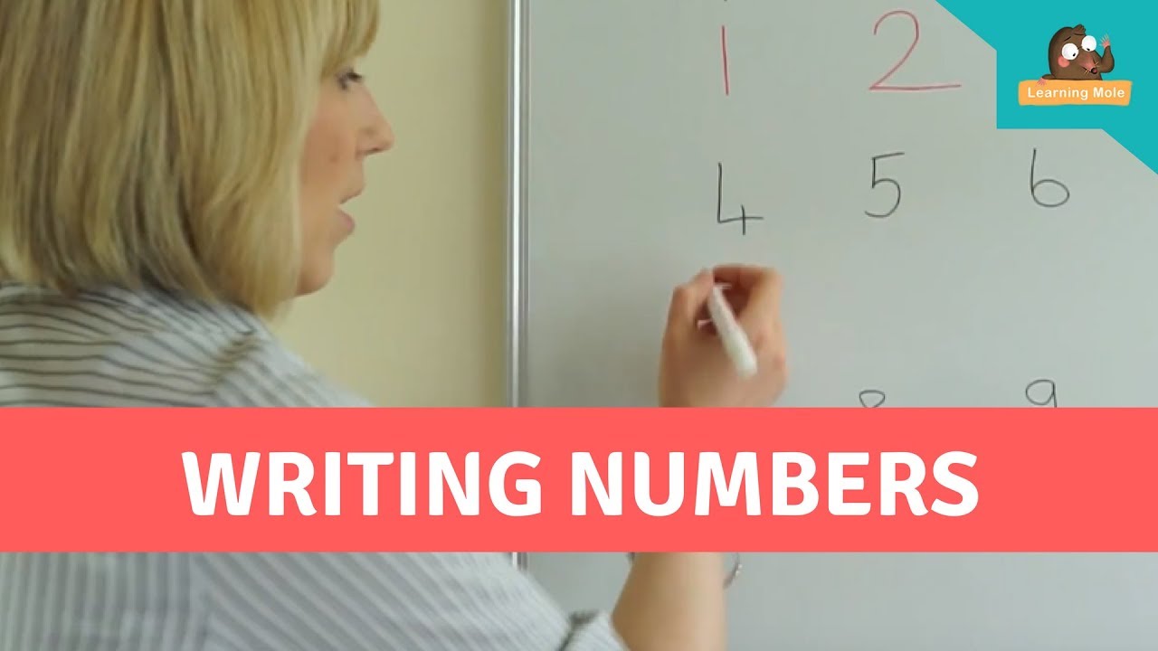 Writing Numbers from 1-10 for Kids  | How to Write Numbers | Learning the English Numbers