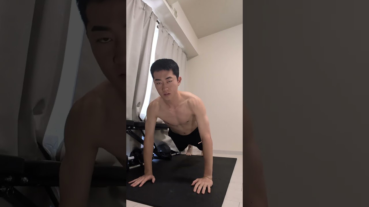 【等倍速】腕立て伏せ2乗チャレンジ 196回 Day14