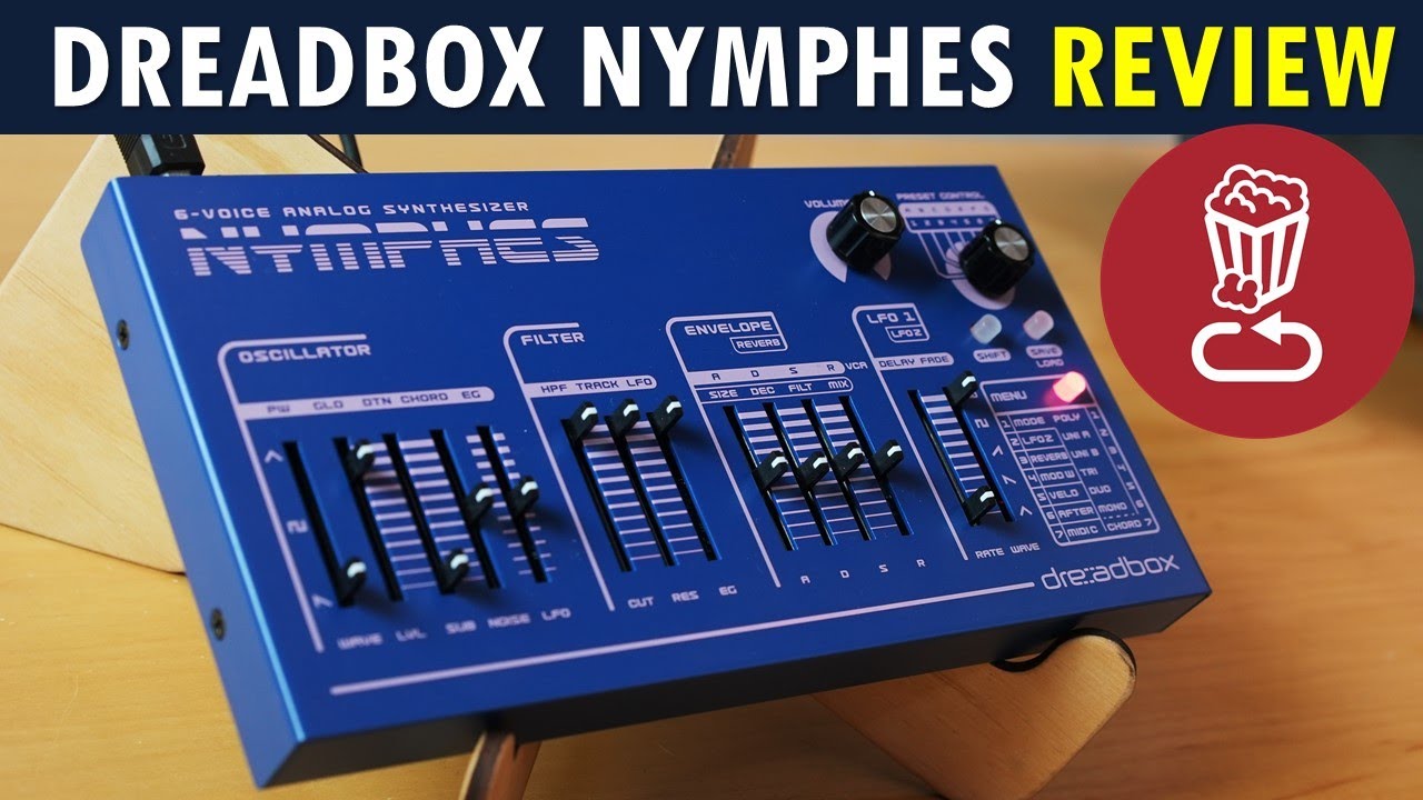Dreadbox NYMPHES Review // An analog poly with an interesting mono twist // Tutorial, tips & ideas
