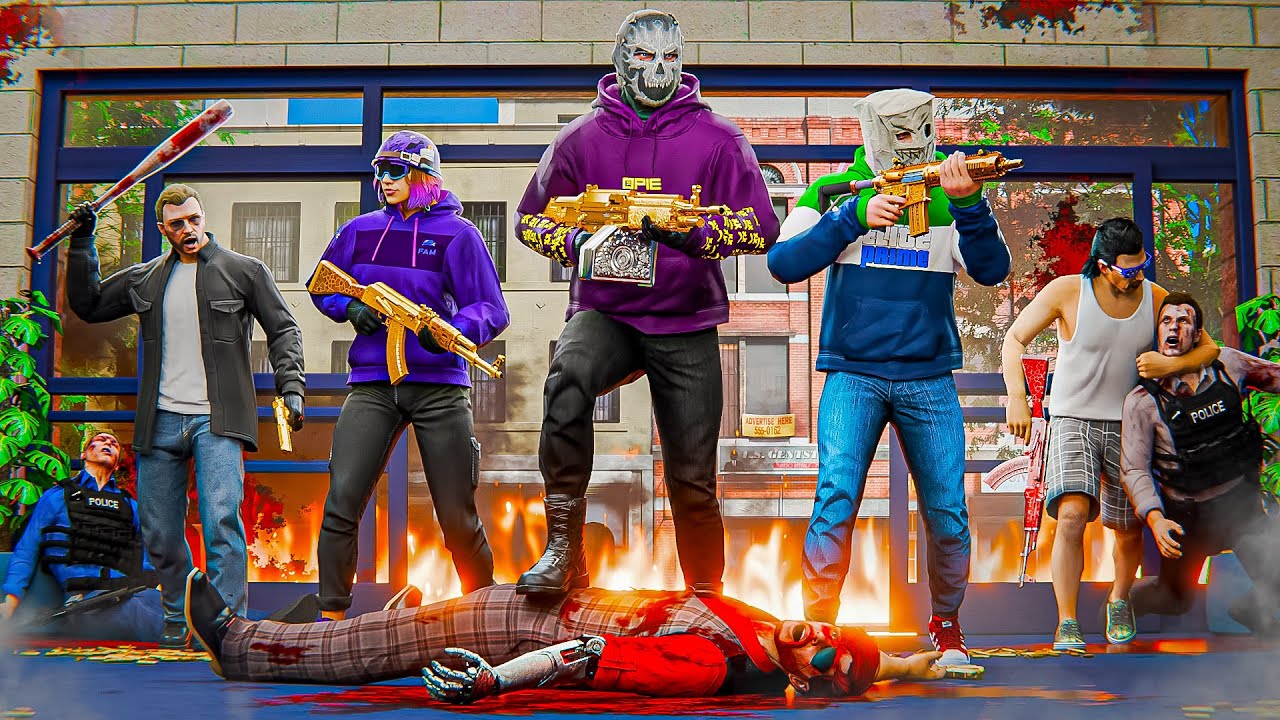 Taking Over Police Station To Get Revenge On Cops In GTA 5 RP