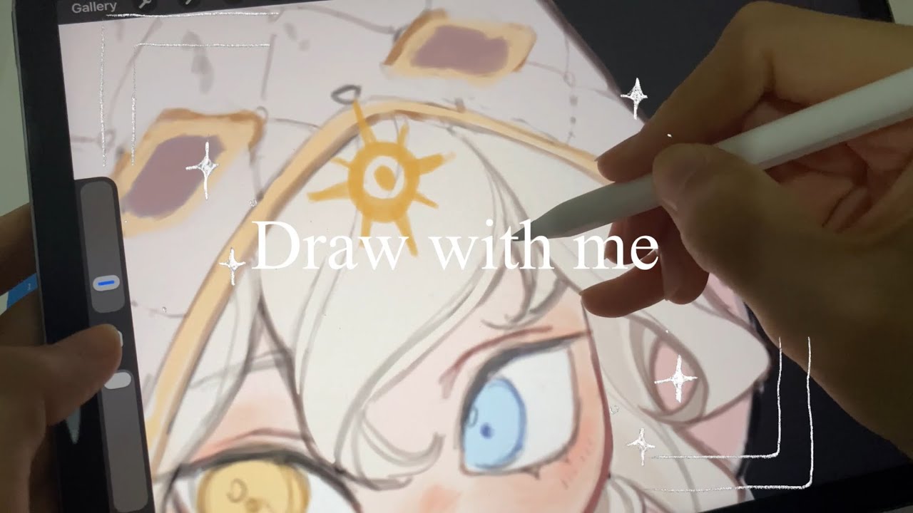 DRAW WITH ME | chibi art | procreate 🔅