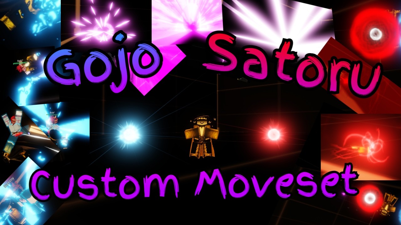 [Skill Builder] Gojo Satoru Custom Moveset In Jujutsu Shenanigans