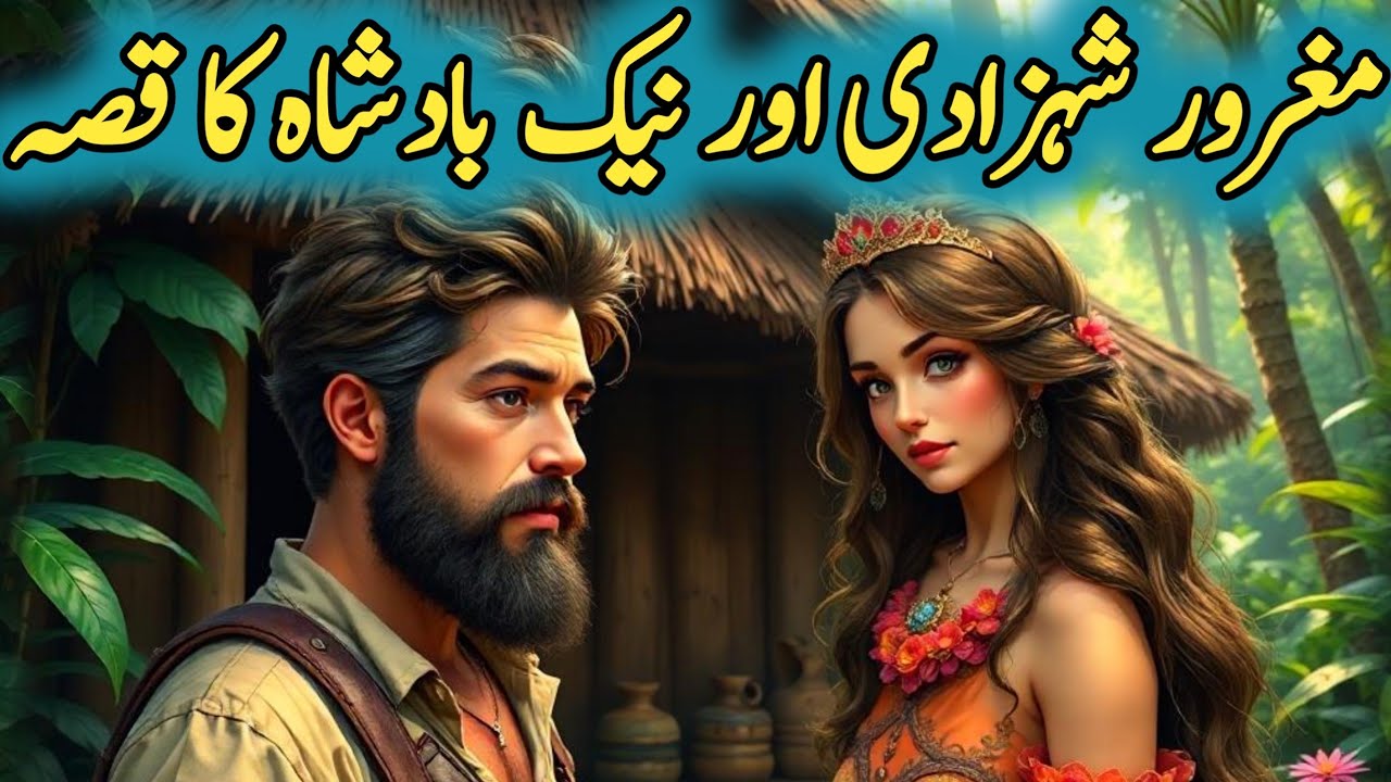 Badshah Ki Khobsorat Aur Magroor Malika Aur Bolne Wala Ajeeb Bandar | Urdu Hindi Moral Stories