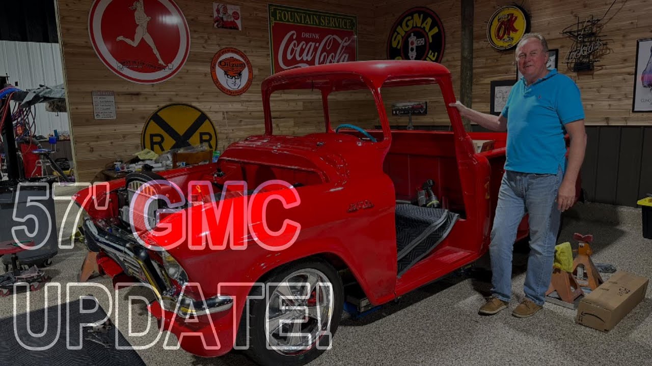 UPDATE ON THE 1957 TRUCK RESTO ROD BUILD!