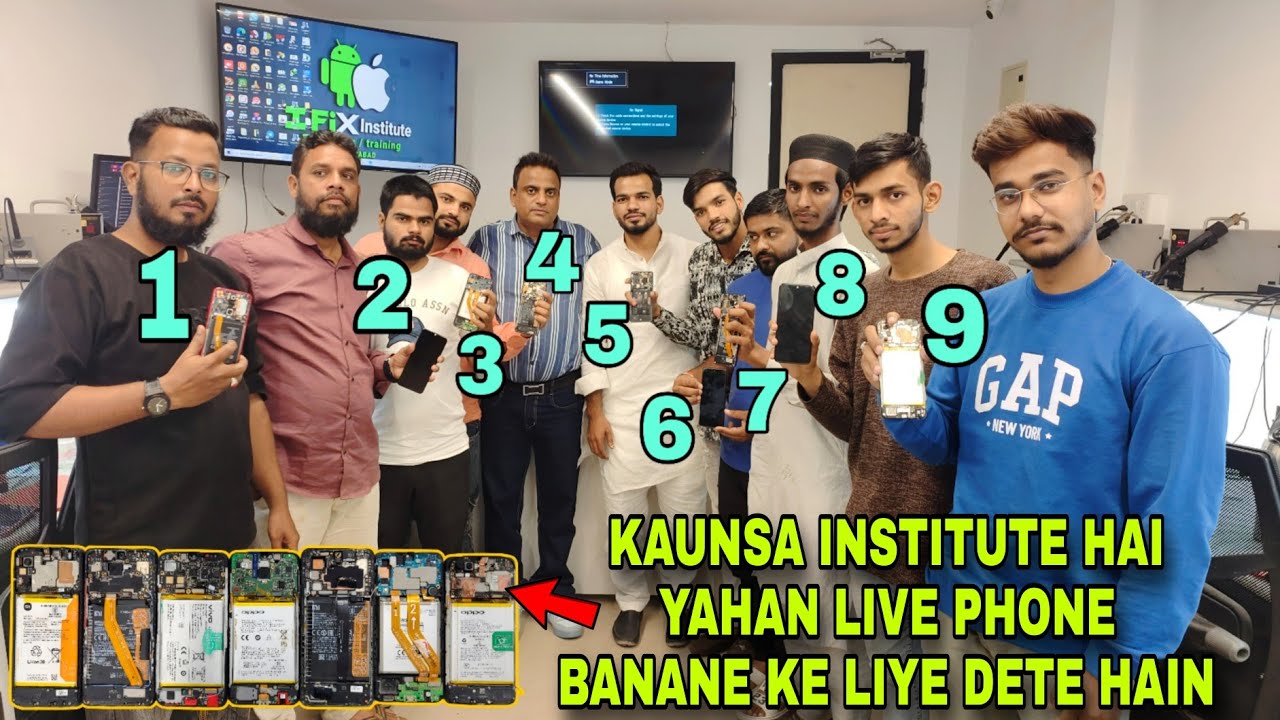 Chip Level Mobile Repairing Course | Free Mobile Repairing Course | i fix institute