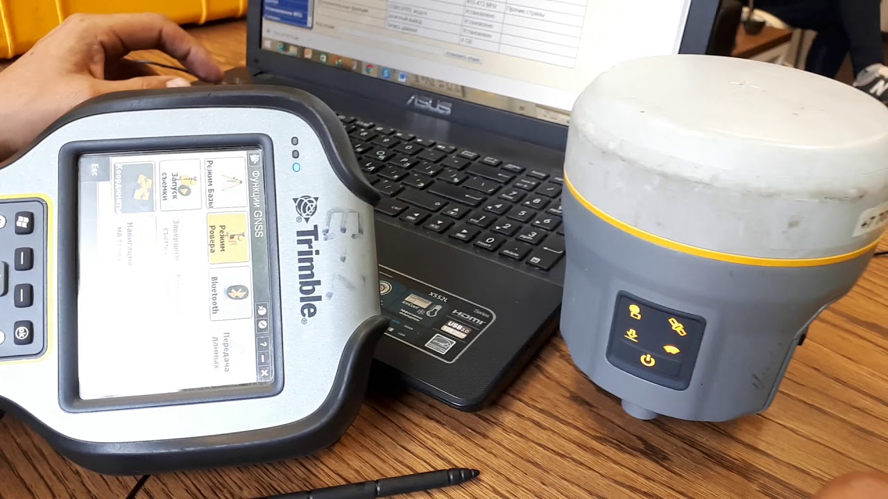 Подключения и активация поправки RTX в GNSS Trimble R10 или R2