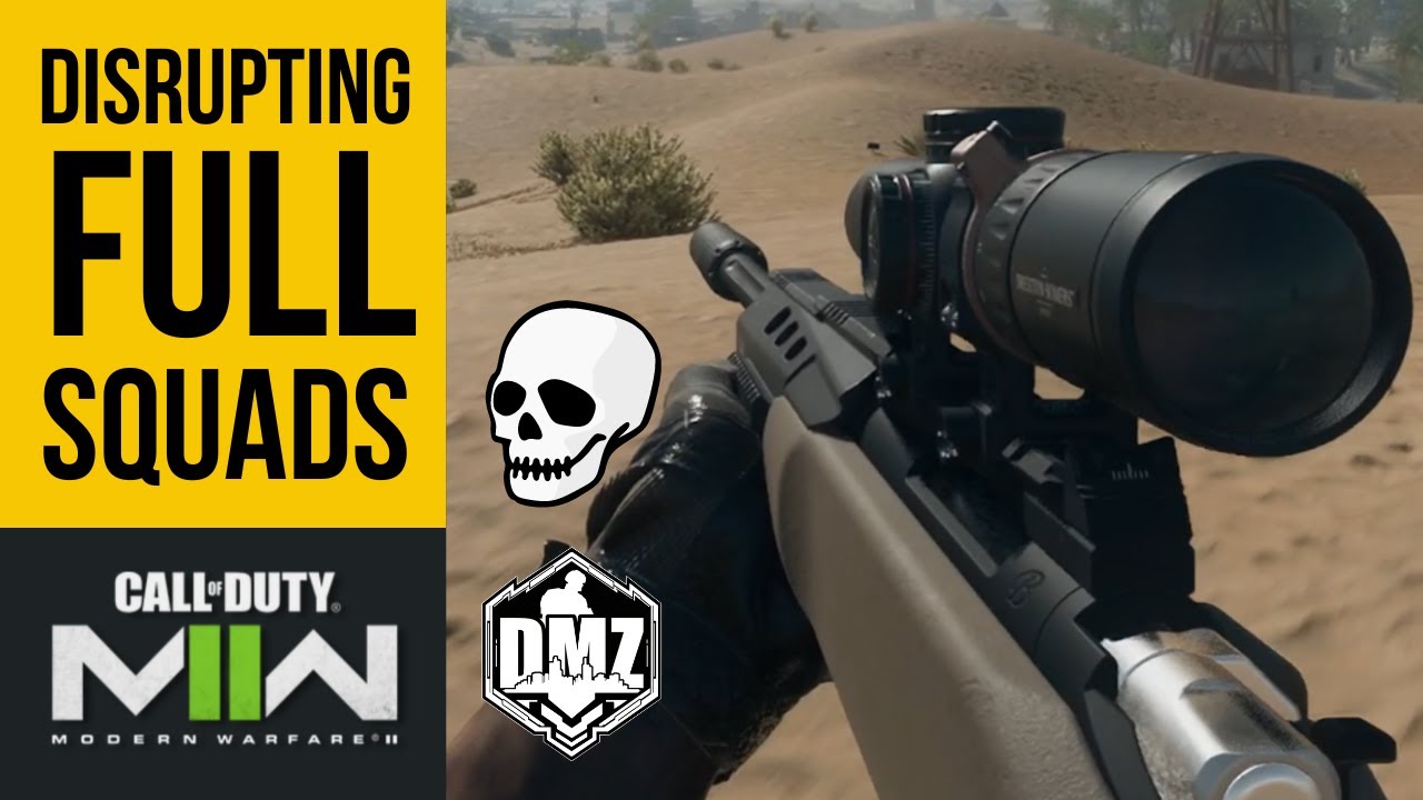 How to solo disrupt operator squads in DMZ with a silenced LAB 330 sniper!
