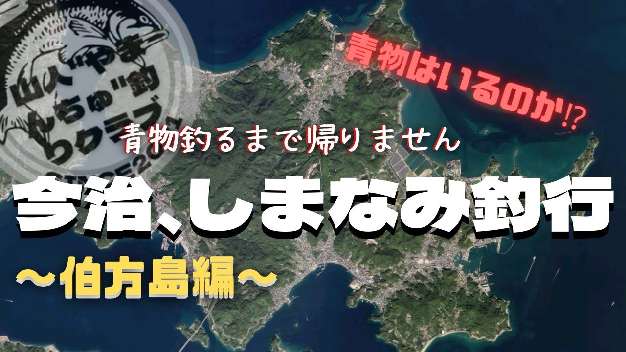 #55 青物釣れるまで帰りません　今治しまなみ釣行　〜伯方島編〜　久しぶりに青い子が　概要欄で追記と感想