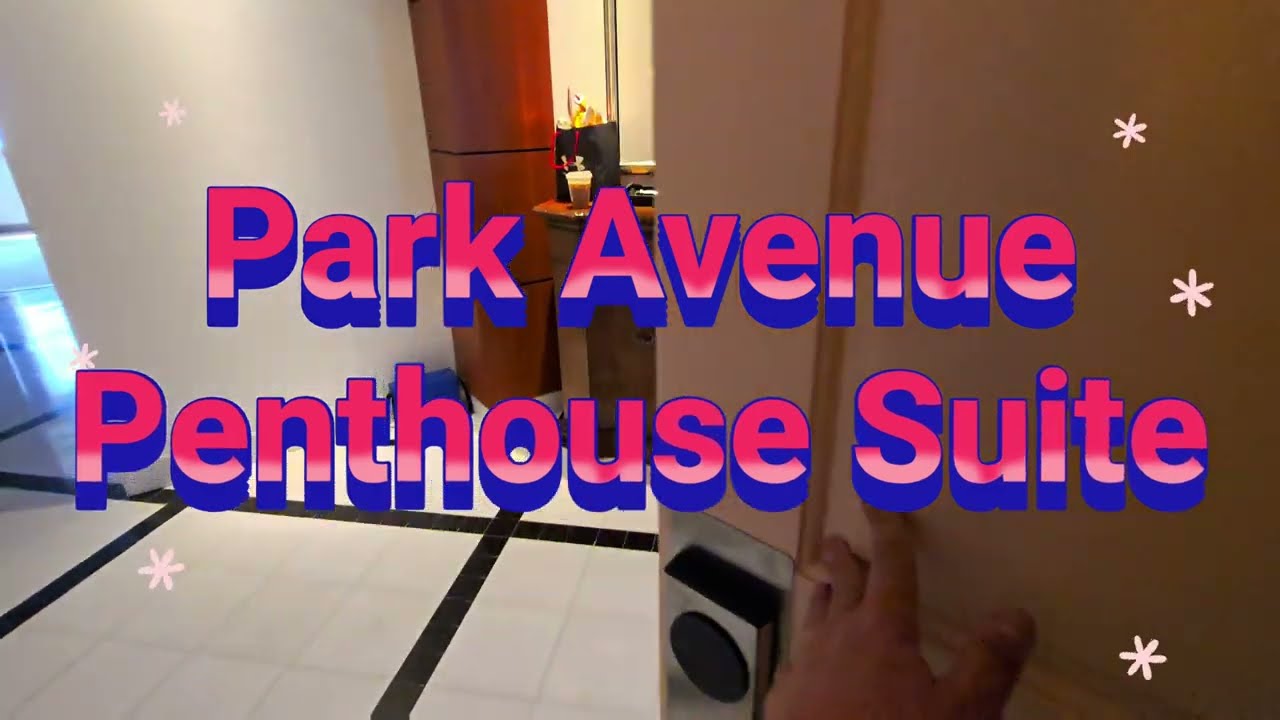 Tropicana Atlantic City NJ - Park Avenue Penthouse Villa - West Tower Room 5006 - Full room tour