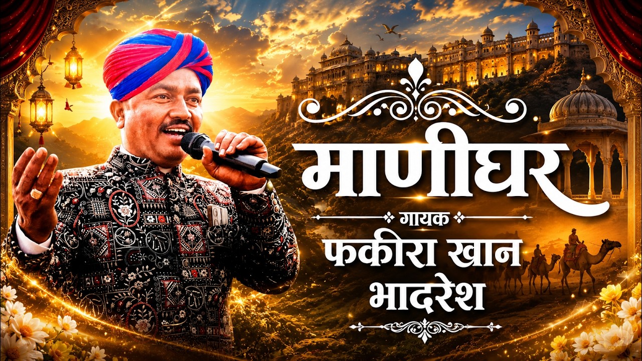 माणिघर || Manighar || सबसे सुपरहिट कलाकार    Fakir Khana Bhadresh !! New Ricording 2024 !! Old Song