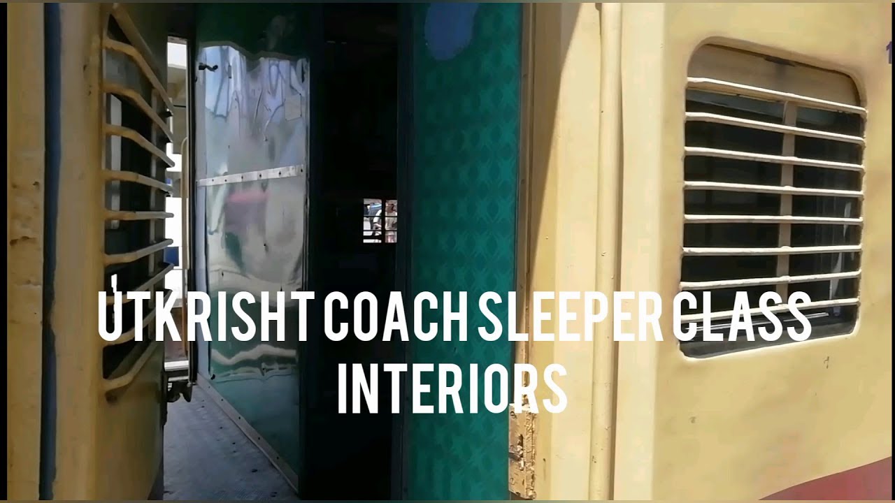 UTKRISHT COACH | SLEEPER CLASS SL | INTERIOR AMIRTHA EXPRESS