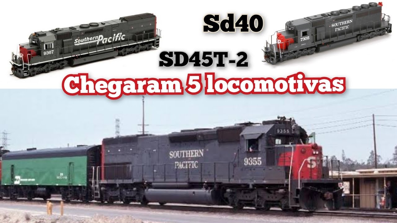 Sd45T-2 | SD40 | Southerm Pacific | #Athearn | scala HO 1:87
