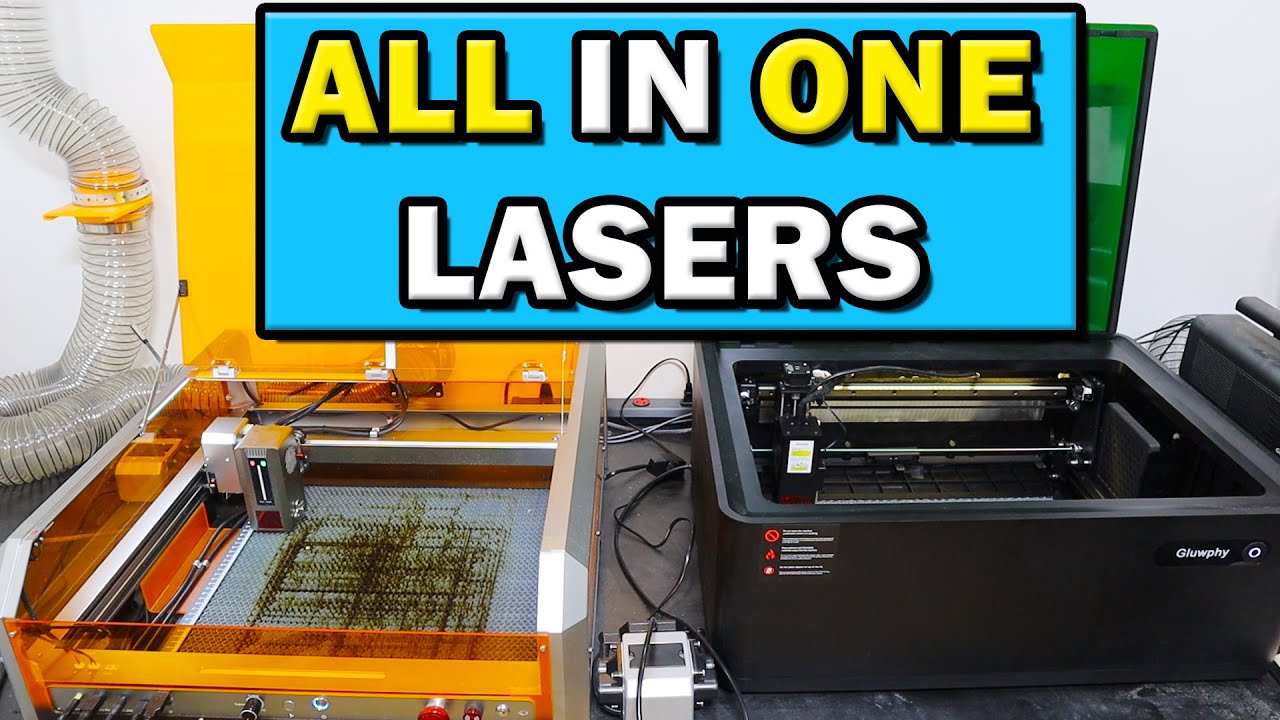 Genmitsu L8 vs Gluwphy - comparing two 20w Diode Lasers